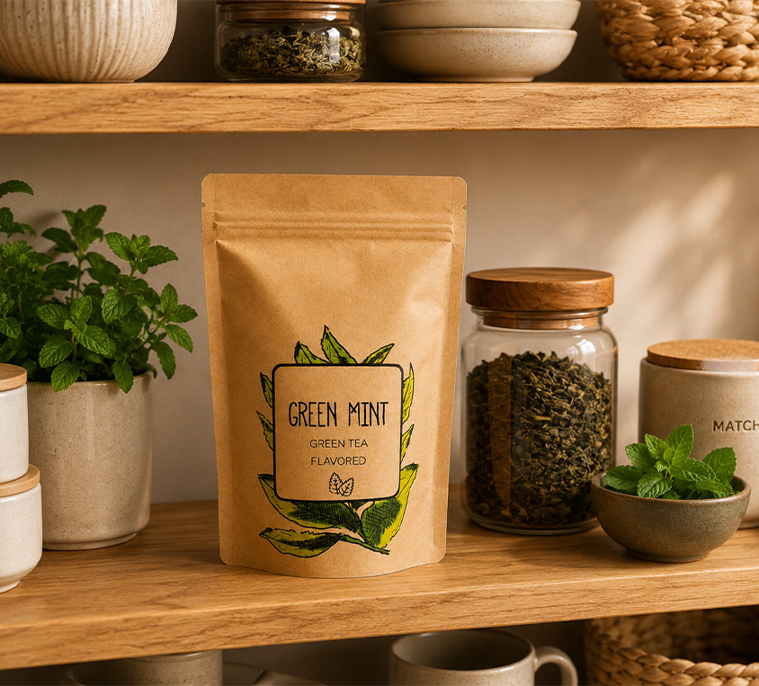 Green Mint Leo Tea w metalowej puszce